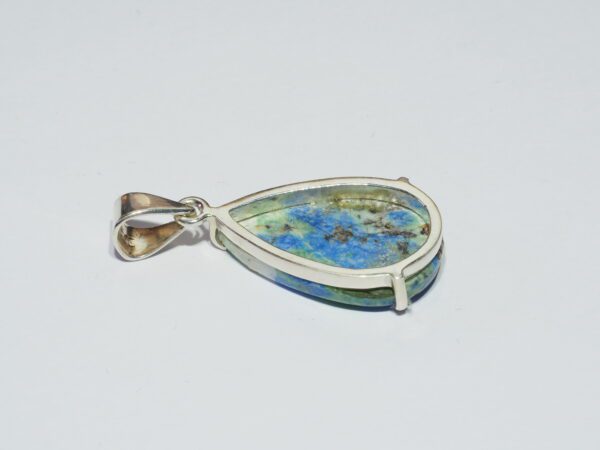 Pendentif n°1 Azurite Dioptase & Argent 925 – Image 8