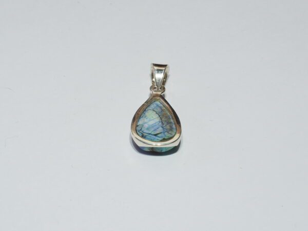 Pendentif n°2 azurite dioptase & Argent 925 – Image 4