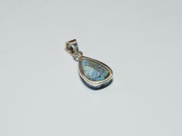 Pendentif n°2 azurite dioptase & Argent 925 – Image 6