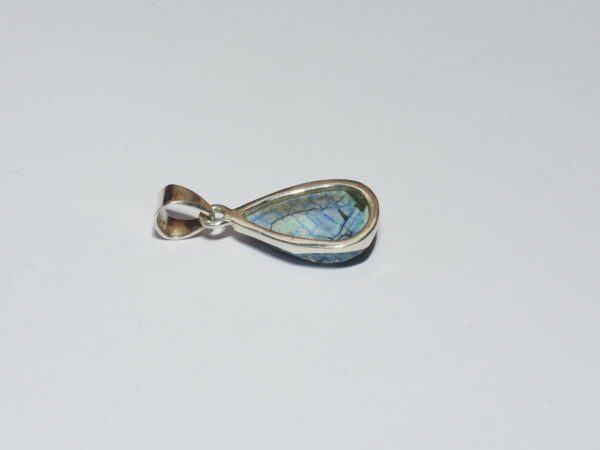 Pendentif n°2 azurite dioptase & Argent 925 – Image 8
