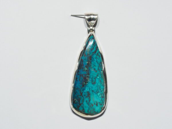 Pendentif n°1 azurite shattuckite  & Argent 925