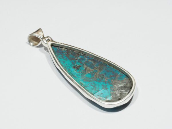 Pendentif n°1 azurite shattuckite  & Argent 925 – Image 6