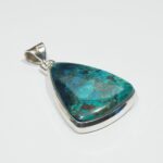 Pendentif n°7 azurite shattuckite  & Argent 925 – Image 5