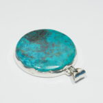 Pendentif n°8 azurite shattuckite  & Argent 925 – Image 9