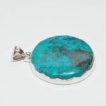 Pendentif n°8 azurite shattuckite  & Argent 925 – Image 7