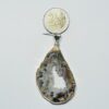 Pendentif n°3 Cavité d'Agate & Argent 925 – Image 10