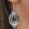 Boucle d'oreille argent 925
