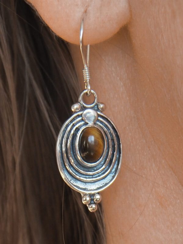 Boucle d'oreille argent 925
