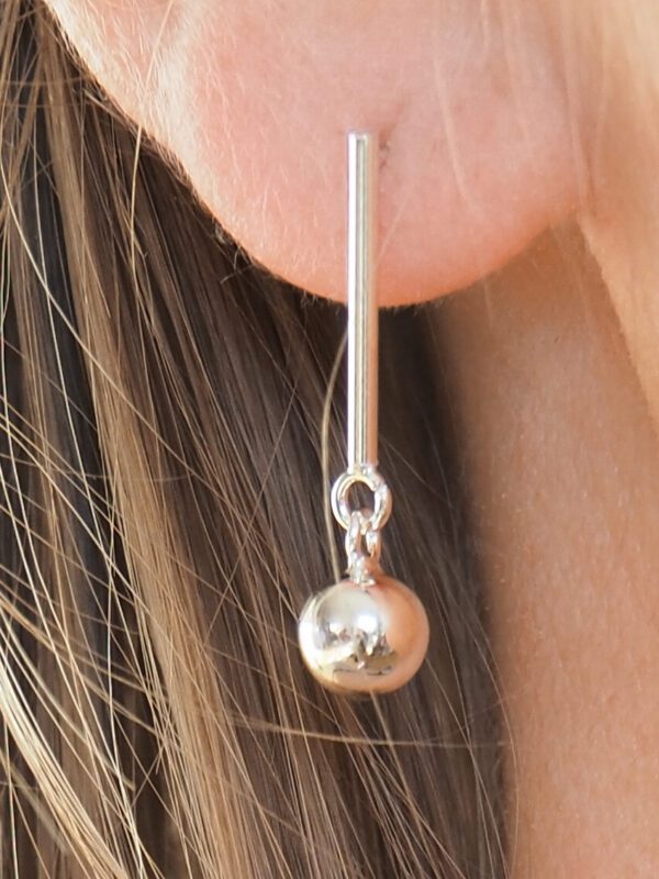 Boucle d'oreille argent 925