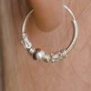 Boucle d'oreille argent 925