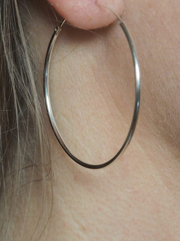 Boucle d'oreille argent 925