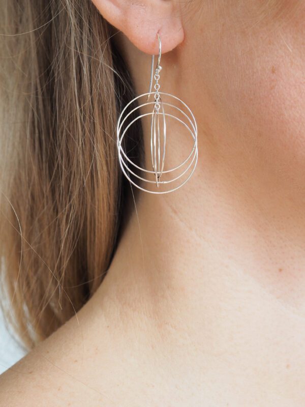 Boucle d'oreille argent 925 – Image 3