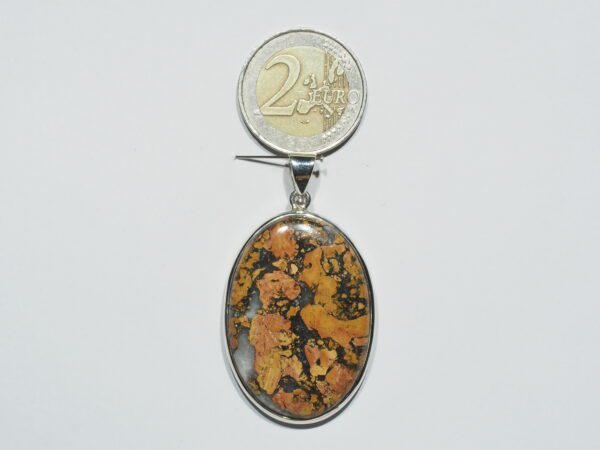Pendentif n°1 Jaspe Maligano & Argent 925 – Image 10
