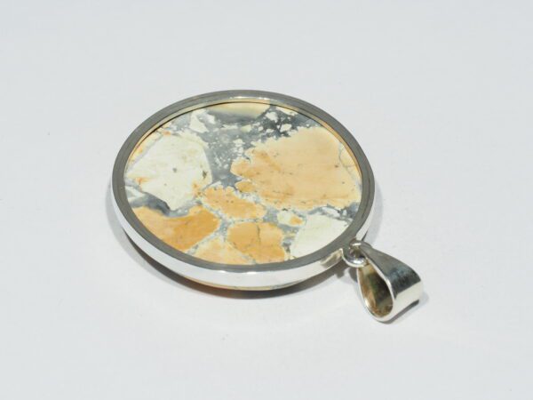 Pendentif n°2 Jaspe Maligano & Argent 925 – Image 8