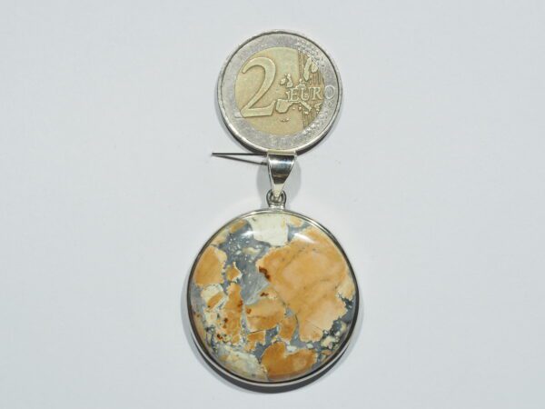 Pendentif n°2 Jaspe Maligano & Argent 925 – Image 10
