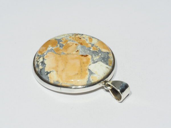 Pendentif n°2 Jaspe Maligano & Argent 925 – Image 7