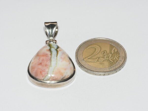 Pendentif n°1 Jaspe Océan & Argent 925 – Image 9