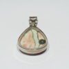 Pendentif n°1 Jaspe Océan & Argent 925 – Image 4