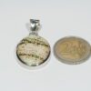 Pendentif n°2 Jaspe Océan & Argent 925 – Image 9