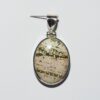Pendentif n°2 Jaspe Océan & Argent 925