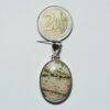 Pendentif n°2 Jaspe Océan & Argent 925 – Image 10