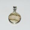 Pendentif n°2 Jaspe Océan & Argent 925 – Image 3