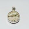 Pendentif n°2 Jaspe Océan & Argent 925 – Image 4