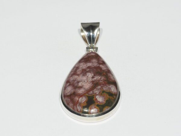 Pendentif n°3 Jaspe Océan & Argent 925 – Image 3