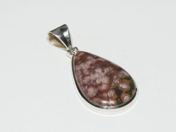 Pendentif n°3 Jaspe Océan & Argent 925 – Image 5