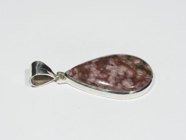 Pendentif n°3 Jaspe Océan & Argent 925 – Image 6