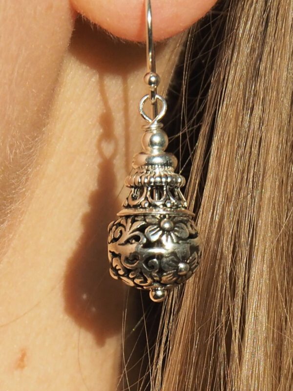 Boucle d'oreille argent 925
