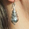 Boucle d'oreille argent 925