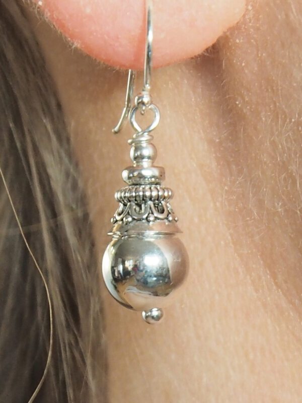 Boucle d'oreille argent 925