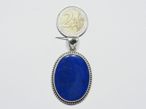 Pendentif n°5 Lapis lazuli & Argent 925 – Image 12