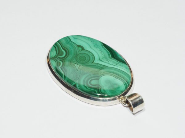 Pendentif n°1 Malachite & Argent 925 – Image 9