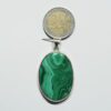 Pendentif n°1 Malachite & Argent 925 – Image 12