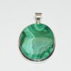 Pendentif n°1 Malachite & Argent 925 – Image 3