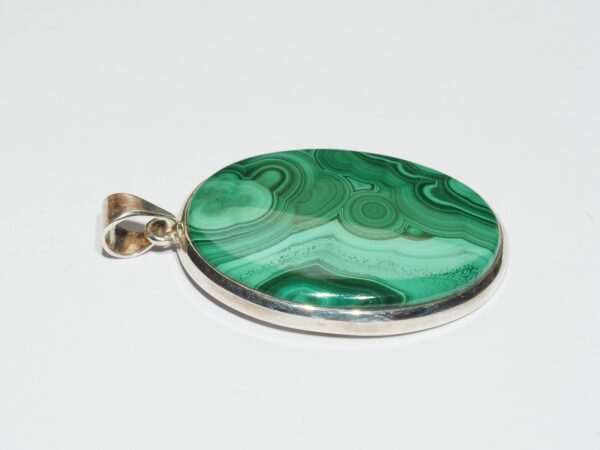 Pendentif n°1 Malachite & Argent 925 – Image 7