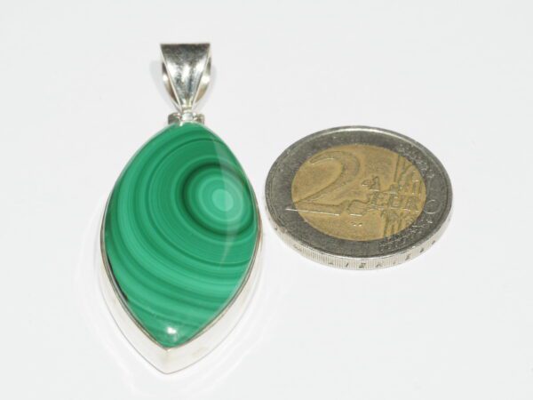 Pendentif n°3 Malachite & Argent 925 – Image 12