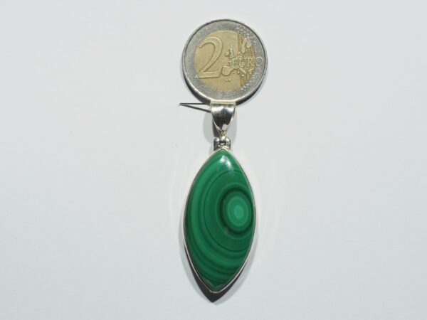 Pendentif n°3 Malachite & Argent 925 – Image 13