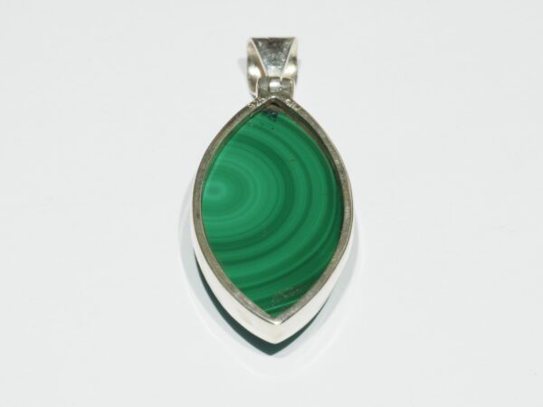 Pendentif n°3 Malachite & Argent 925 – Image 4