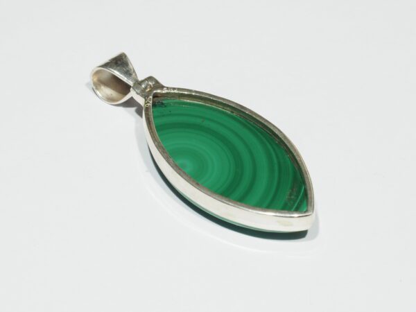 Pendentif n°3 Malachite & Argent 925 – Image 6
