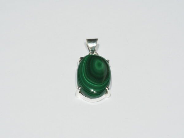 Pendentif n°4 Malachite & Argent 925 – Image 3