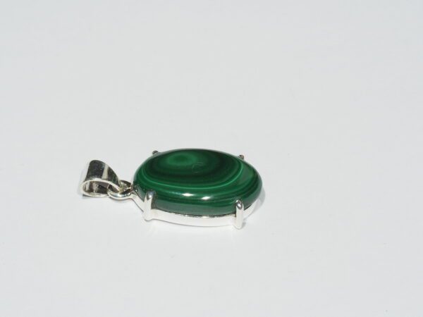 Pendentif n°4 Malachite & Argent 925 – Image 7