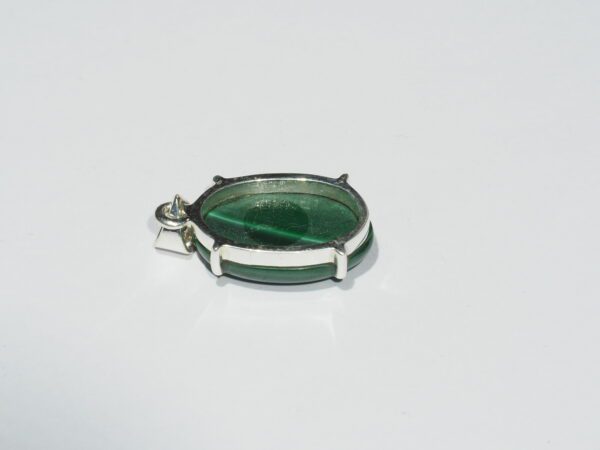 Pendentif n°4 Malachite & Argent 925 – Image 8