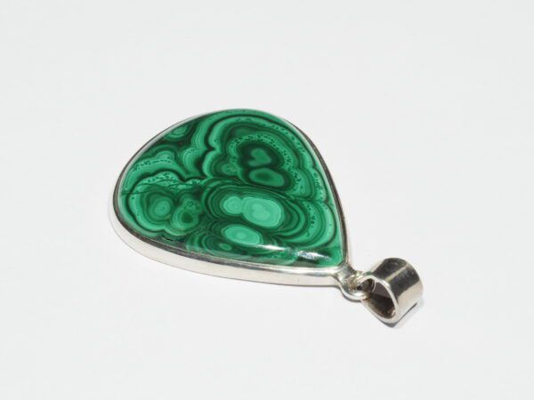 Pendentif n°5 Malachite & Argent 925 – Image 9