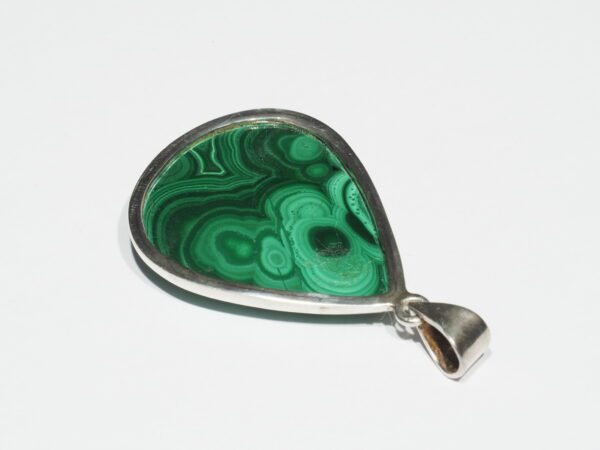 Pendentif n°5 Malachite & Argent 925 – Image 10