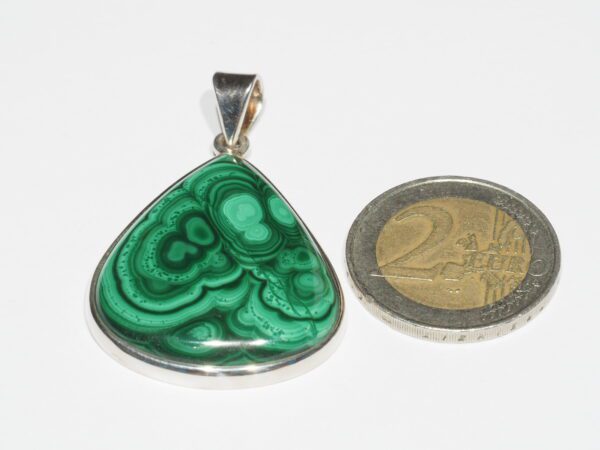 Pendentif n°5 Malachite & Argent 925 – Image 11