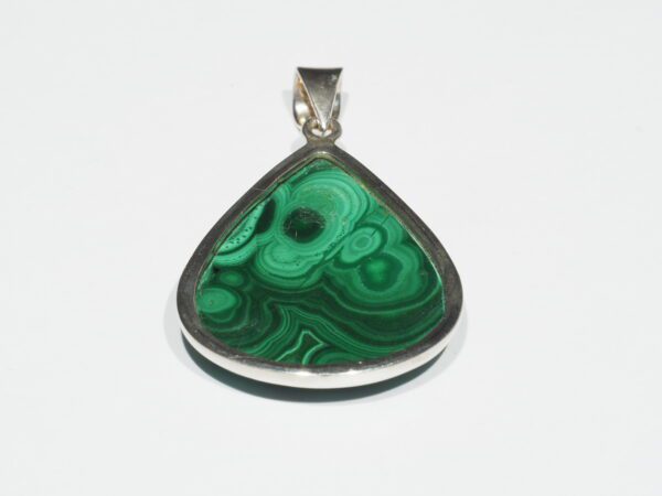 Pendentif n°5 Malachite & Argent 925 – Image 4