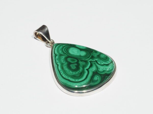 Pendentif n°5 Malachite & Argent 925 – Image 5